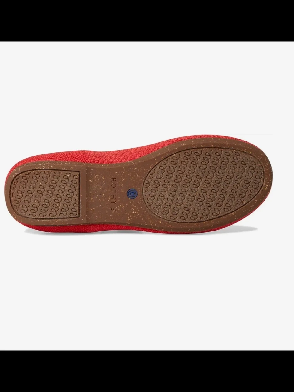 Rothy's (Little girl) Red Mary Jane Shoes with Strap